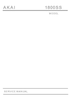 Akai 1800-SS-Service-Manual 